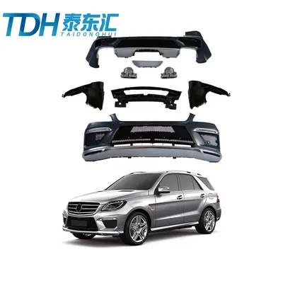For Mercedes Benz ML GLE Cl W166 2012-2018 Gloss Black Rear Side Wing Roof  Spoiler Stickers Cover Trim - AliExpress