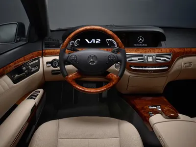 Mercedes-Benz W221 S500 салон | VIPCARS39