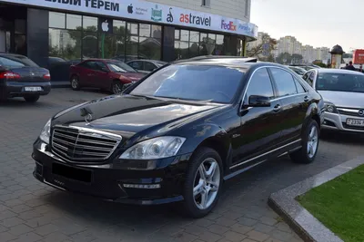 Прокат Mercedes-Benz W221 S500 Long Чёрный (№ 728) недорого
