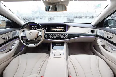 Mercedes S-class W222 - дооснащение салона автомобиля с последующей  перетяжкой и детейлинг-процедурами