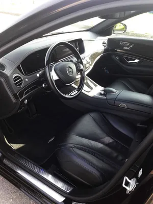 Фото отчет по перетяжке салона кожей Mercedes S-klass W222