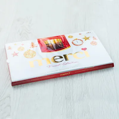 Купить конфеты «Merci» к цветам в Великом Новгороде в интернет-магазине  «Дон Пион»\"