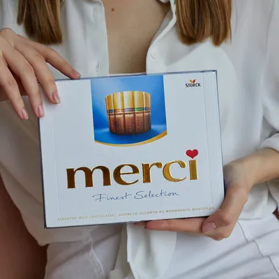 Набор конфет Merci из шоколада, 250 г купить продукты с быстрой доставкой  на Яндекс Маркете