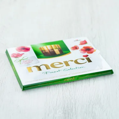 Merci Набор шоколадных конфет Merci ассорти 250 гр.