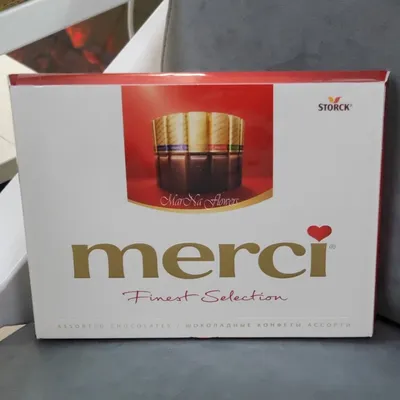 Купить Шоколад merci с доставкой в Курске, каталог Конфеты и сладости -  «MarnaFlowers».