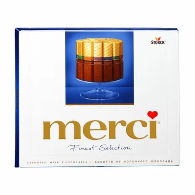 Конфеты MERCI Молочный шоколад 250 г ГЕРМАНИЯ - купить по выгодной цене |  Интернет магазин \"Greenwich\"