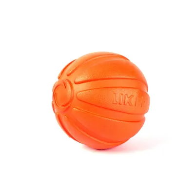 Мячик для собак мелких и средних пород LIKER, оранжевый, 7 см - отзывы  покупателей на маркетплейсе Мегамаркет | Артикул товара:100001278969