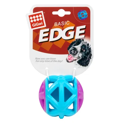 Мячик для собак GiGwi Basic, 9 см, голубой, купить с доставкой