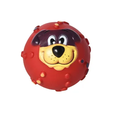 Купить Игрушка для собак FOXIE Doggy мяч 7см красный винил в Бетховен