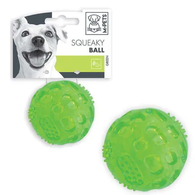 M-Pets (М-Петс) Squeaky Ball Toy – Игрушка мячик для собак с пищалкой -  Купить онлайн, цена и отзывы на E-ZOO