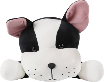 Купить реалистичная мягкая игрушка Hansa Creation Собака французский  бульдог, 50 см, цены на Мегамаркет