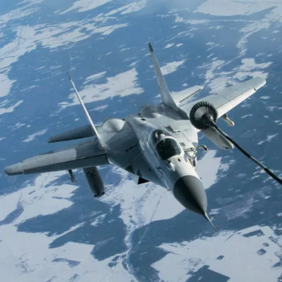 Самолёт миг-15 летит» — создано в Шедевруме