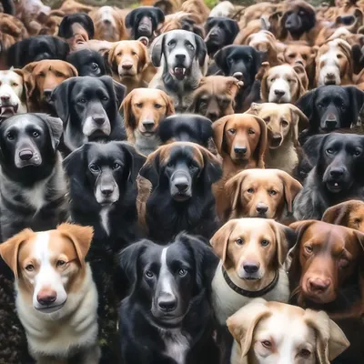 Много собак» — создано в Шедевруме