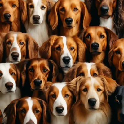 Очень много собак» — создано в Шедевруме