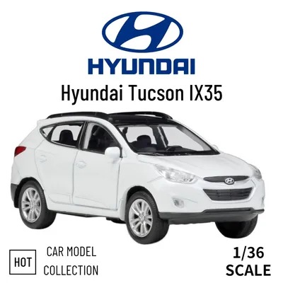 Коллекционная модель автомобиля Hyundai Tucson IX35 | AliExpress