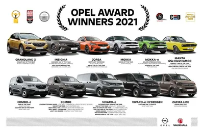 Opel Winners 2021: Vehicles, People and the Brand | Opel | Stellantis