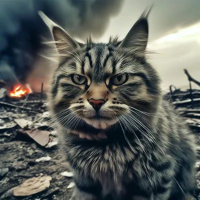 Фигура \"Морда сердитого кота\" – купить в интернет-магазине, цена, заказ  online