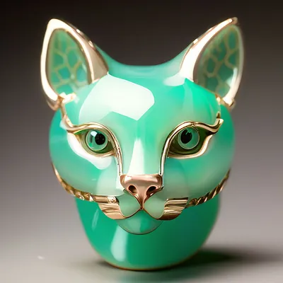 Морда кота - Работа из галереи 3D Моделей