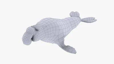 Картина Морской слон ᐉ Селищева Стелла ᐉ онлайн-галерея Molbert.