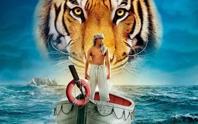 Парень 227 дней выживает в одной лодке с Тигром в открытом море - YouTube