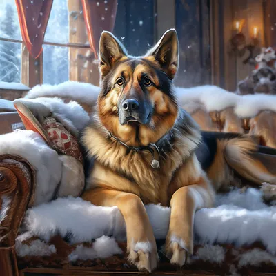 Московская сторожевая собака – что это за порода? | Пикабу