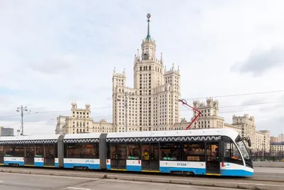 Московский трамвай фото 