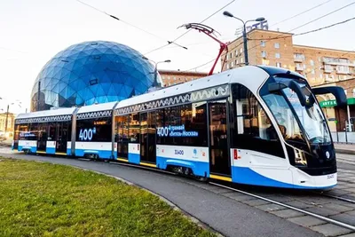Ликсутов: Четырехсотый современный трамвай «Витязь-Москва» вышел на маршрут  по столице - KP.RU