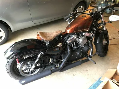 Фото мотоцикла боббер в HD качестве - скачать бесплатно!