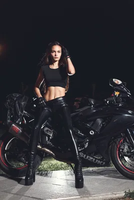 Уникальные картинки Мотоцикла для девушек
