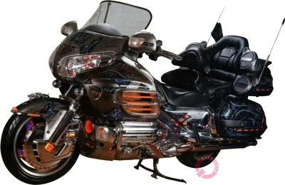 Идеальное сочетание технологии и стиля: фото Мотоцикла голда