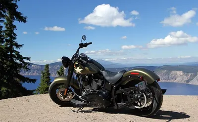 Погрузись в мир страсти и приключений с Мотоциклом Harley Davidson на фото