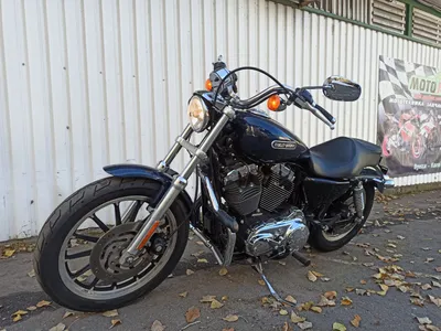 Рисунок мотоцикла Harley Davidson в высоком разрешении