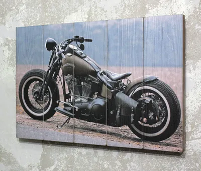 Фото мотоцикла Harley Davidson в высоком разрешении