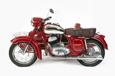 Картинка мотоцикла Ява 250 на обои для mac