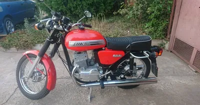 Старина из прошлого: фото с мотоциклом Ява 350