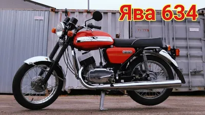 4K изображения мотоцикла Ява 634: бесплатно и легко