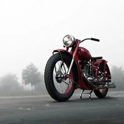 Восхитительные кадры Мотоцикла ИЖ 49: мощь и элегантность