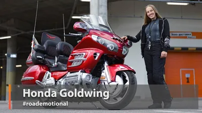 Фон с рисунком мотоцикла Honda Gold Wing для Android