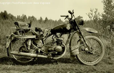 Картинка мотоцикла макаки в стильном исполнении