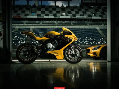 Уникальный мотоцикл от Mercedes-AMG и MV Agusta