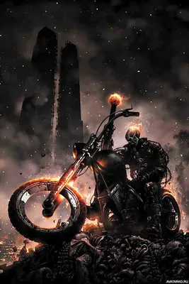 Бесплатные картинки Мотоцикла призрачного гонщика для скачивания