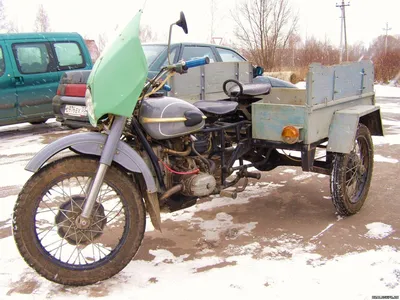Фото Мотоцикл Урал с кузовом: скачать бесплатно в форматах PNG, JPG, WebP