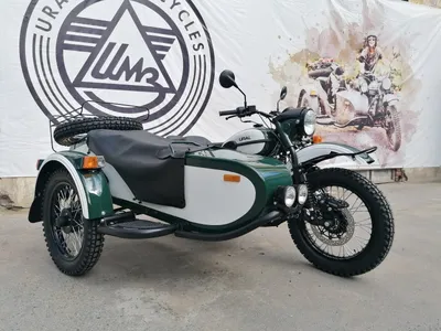 Изображение Мотоцикла Урал с кузовом в формате jpg