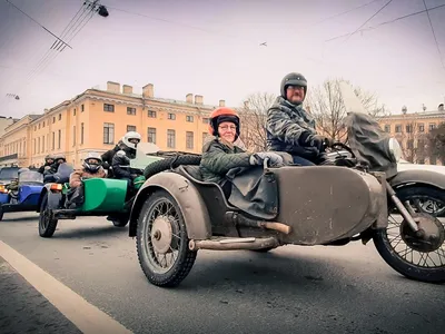 Впечатляющие снимки Мотоцикла Урал Волк