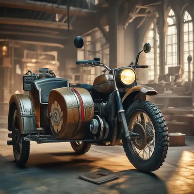 Познакомьтесь с легендарным Мотоциклом Урал на фото
