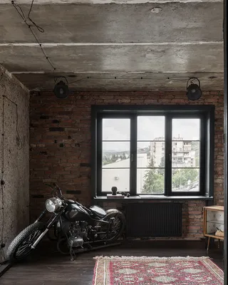 Фото в Full HD с мотоциклом в квартире: наслаждение в высоком разрешении