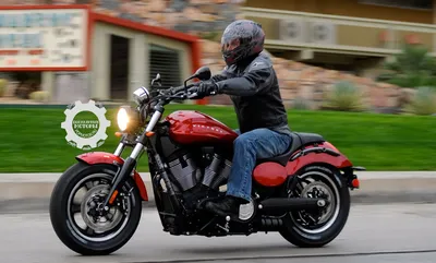 Захватывающая мощь на фото: Мотоцикл Виктори во всей его красе