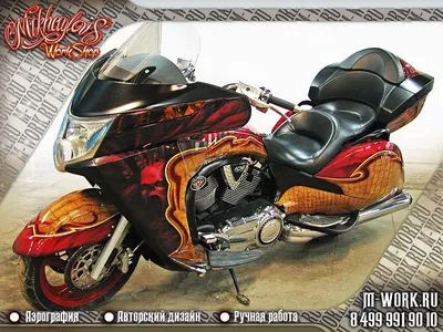 Эксклюзивное фото мотоцикла Виктори: точность и стиль в каждом элементе