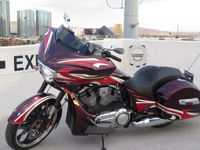 Обои с изображением мотоцикла Виктори в Full HD