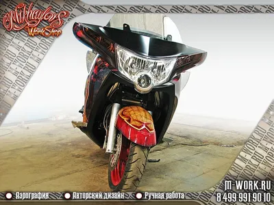 Фотография арта мотоцикла Виктори в HD качестве